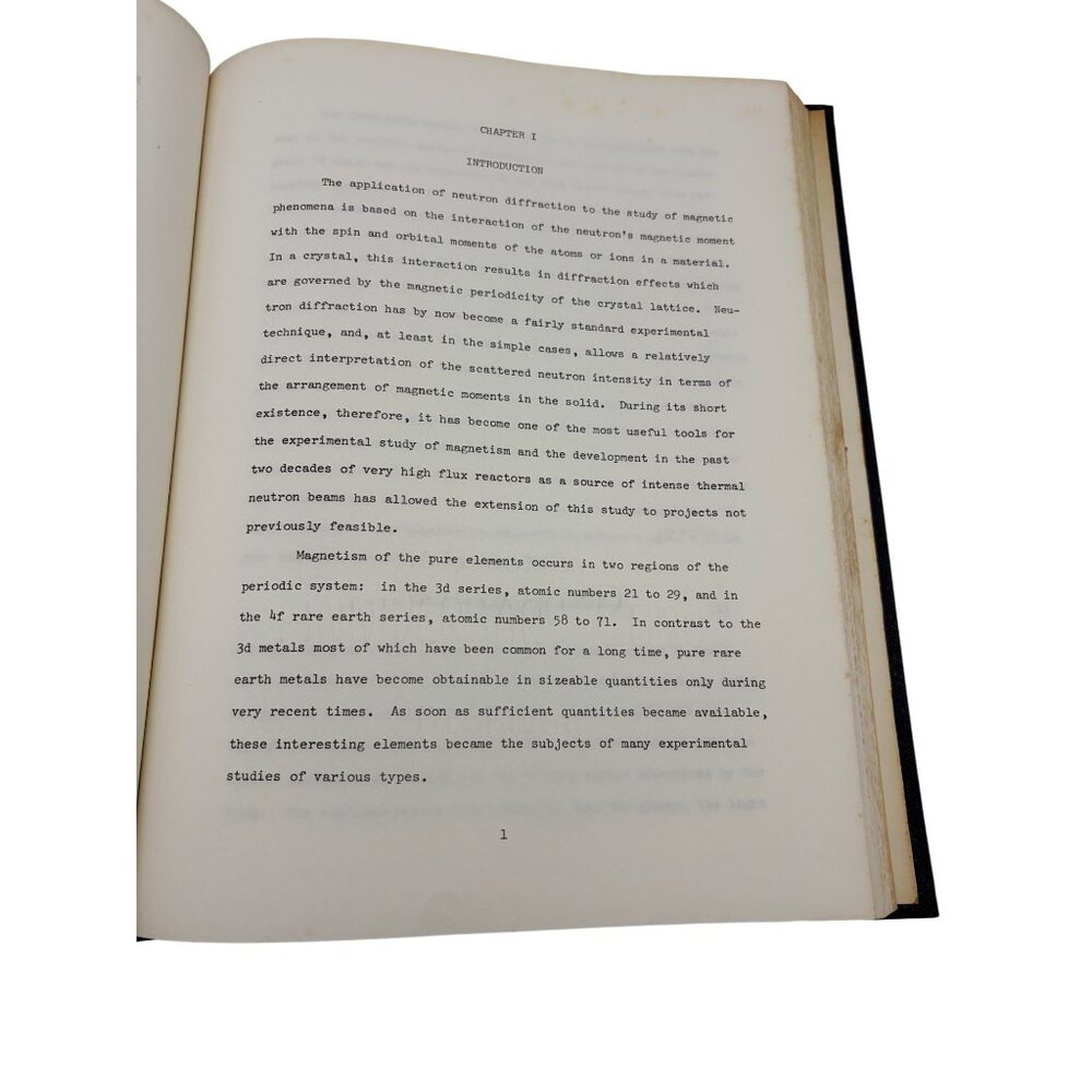 1965 UT Dissertation Magnetic Structure Rare Earth Alloys Harry Child Oak Ridge - Picture 7 of 10